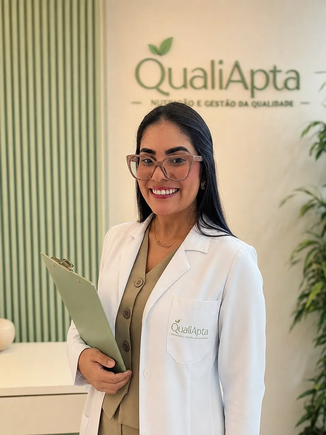 Quedma Moreira, nutricionista responsável pela QualiApta